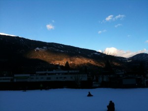 Blick vom Hochstein zum Gaimberg